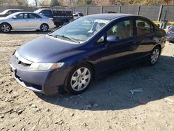 Carros salvage para piezas a la venta en subasta: 2009 Honda Civic LX