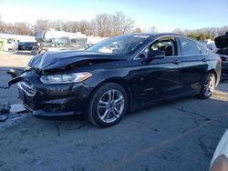 Salvage cars for sale at Rogersville, MO auction: 2015 Ford Fusion Titanium HEV