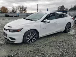 Chevrolet salvage cars for sale: 2018 Chevrolet Malibu LT