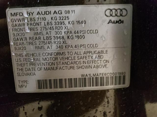 2012 Audi Q7 Premium Plus