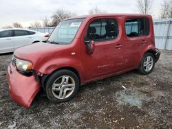 Salvage cars for sale from Copart London, ON: 2009 Nissan Cube Base