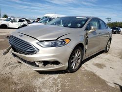 Salvage cars for sale at Riverview, FL auction: 2017 Ford Fusion SE