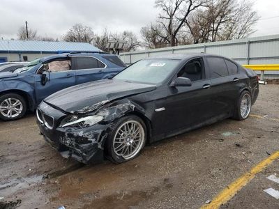 Salvage cars for sale from Copart Wichita, KS: 2011 BMW 535 I