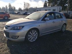 Salvage cars for sale from Copart Graham, WA: 2008 Mazda Speed 3