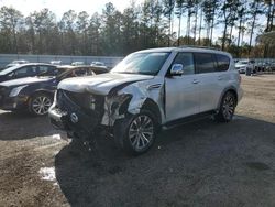 Nissan Armada SV salvage cars for sale: 2020 Nissan Armada SV