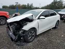 Salvage cars for sale at Riverview, FL auction: 2020 KIA Forte FE