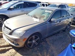 Salvage cars for sale at Albuquerque, NM auction: 2011 Mercedes-Benz C 300 4matic