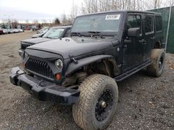 Salvage cars for sale from Copart Anchorage, AK: 2009 Jeep Wrangler Unlimited Rubicon