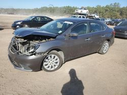 Salvage cars for sale from Copart Greenwell Springs, LA: 2016 Nissan Sentra S
