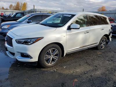 Salvage cars for sale from Copart Arlington, WA: 2020 Infiniti QX60 Luxe