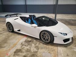 Salvage cars for sale from Copart Windsor, NJ: 2018 Lamborghini Huracan
