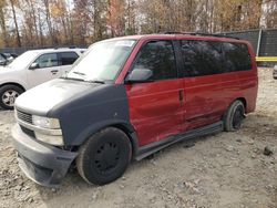 Salvage trucks for sale at Waldorf, MD auction: 2001 Chevrolet Astro