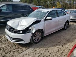 Salvage cars for sale from Copart Seaford, DE: 2016 Volkswagen Jetta SE