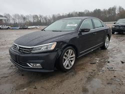 Volkswagen Passat salvage cars for sale: 2018 Volkswagen Passat SEL Premium