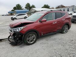 Salvage cars for sale at Prairie Grove, AR auction: 2017 Hyundai Santa FE Sport