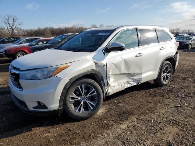 2016 Toyota Highlander XLE