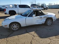 Salvage cars for sale at Woodhaven, MI auction: 1993 Mazda MX-5 Miata
