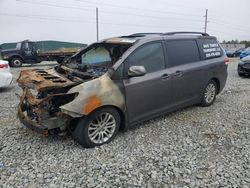Salvage cars for sale at Tifton, GA auction: 2012 Toyota Sienna XLE