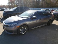 Salvage cars for sale from Copart Glassboro, NJ: 2017 Honda Civic LX