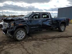 Salvage cars for sale at Woodhaven, MI auction: 2023 GMC Sierra K3500 Denali
