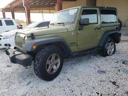 Jeep salvage cars for sale: 2013 Jeep Wrangler Sport