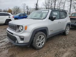 Salvage cars for sale from Copart Central Square, NY: 2020 Jeep Renegade Limited