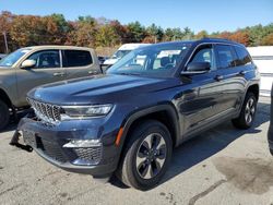 Salvage cars for sale from Copart Exeter, RI: 2022 Jeep Grand Cherokee Limited 4XE