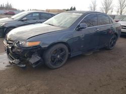 Salvage cars for sale from Copart Bowmanville, ON: 2008 Acura TSX