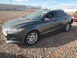 Salvage cars for sale from Copart Phoenix, AZ: 2016 Ford Fusion SE