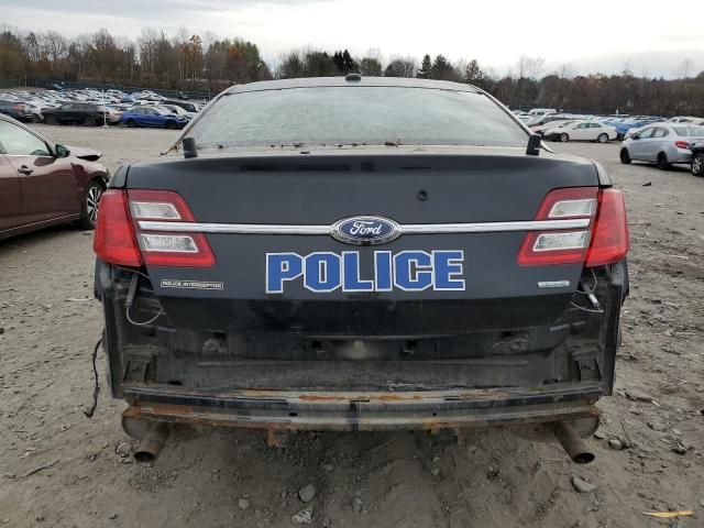 2018 Ford Taurus Police Interceptor