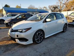 Salvage cars for sale at Wichita, KS auction: 2017 Toyota Corolla IM