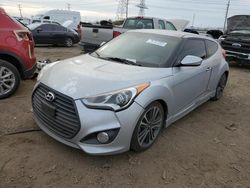 Salvage cars for sale at Elgin, IL auction: 2016 Hyundai Veloster Turbo