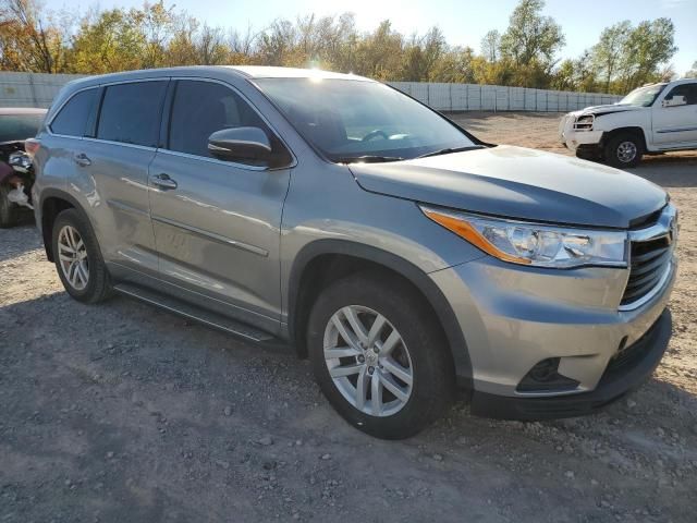 2015 Toyota Highlander LE