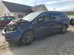 Salvage cars for sale from Copart Northfield, OH: 2016 Honda Odyssey SE