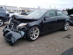 Salvage cars for sale at New Britain, CT auction: 2012 Buick Regal GS