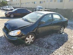 Salvage cars for sale from Copart Opa Locka, FL: 2004 Toyota Corolla CE