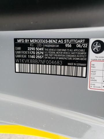 2022 Mercedes-Benz SL 63 AMG