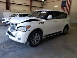 Salvage cars for sale from Copart Lufkin, TX: 2012 Infiniti QX56