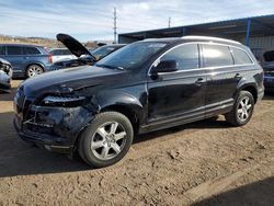 Salvage cars for sale from Copart Colorado Springs, CO: 2015 Audi Q7 Premium