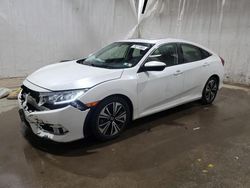 Salvage cars for sale at Central Square, NY auction: 2018 Honda Civic EX