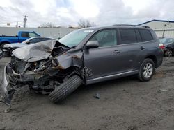 Salvage cars for sale at Albany, NY auction: 2012 Toyota Highlander Base