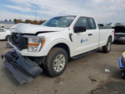 Salvage cars for sale from Copart Pennsburg, PA: 2022 Ford F150 Super Cab