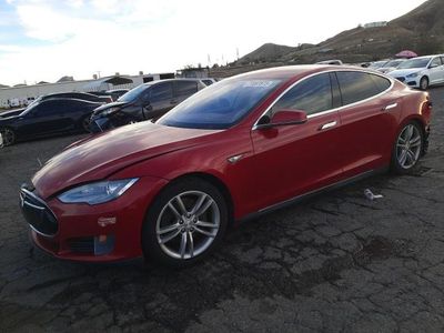 Salvage cars for sale from Copart Colton, CA: 2013 Tesla Model S