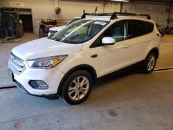 Salvage cars for sale at Wheeling, IL auction: 2018 Ford Escape SE