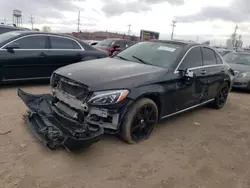 Mercedes-Benz c-Class salvage cars for sale: 2015 Mercedes-Benz C 300 4matic