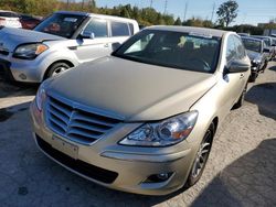Salvage cars for sale at Cahokia Heights, IL auction: 2011 Hyundai Genesis 3.8L
