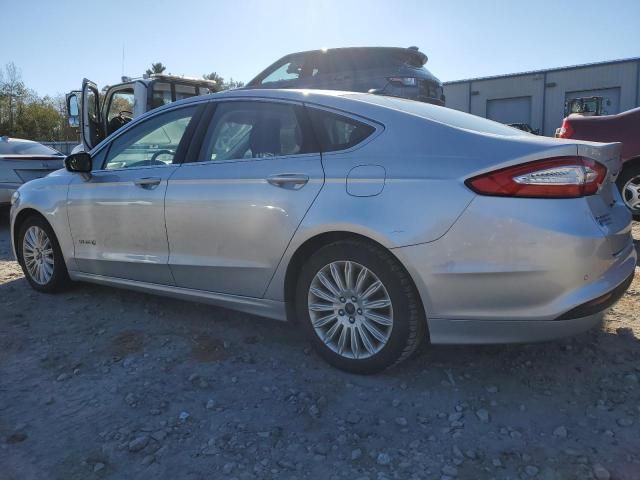 2016 Ford Fusion SE Hybrid