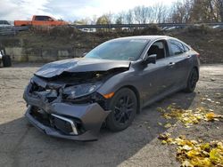 Salvage cars for sale from Copart Marlboro, NY: 2019 Honda Civic LX