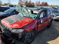 Salvage cars for sale from Copart Bridgeton, MO: 2020 Jeep Compass Trailhawk