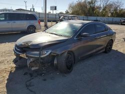 Salvage cars for sale at Oklahoma City, OK auction: 2015 Chrysler 200 C